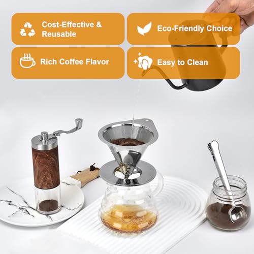 NKOVE Pour Over Coffee Dripper