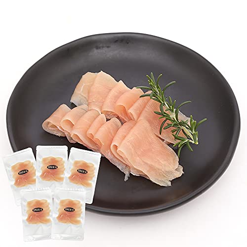 サクラスフーズ 天草大王 生ハムスライス 計200g (40g×5P) 【 国産 おつまみ 冷凍 鶏 セット 】