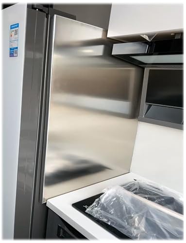 Protector térmico de acero inoxidable 304 para encimera de cocina y refrigerador