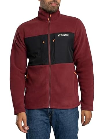 Berghaus Męska kurtka Prism Guide Interactive Dark Rhum/Jet Black, XL