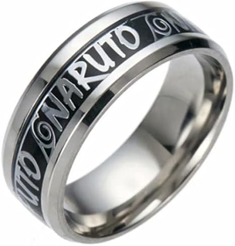 Amazon Naruto 疾風伝リング ステンレススチールリング ユニセックス ジュエリー パンク 人気 指輪 コスプレ用 萌えグッズ 記念品 周辺 忍者 指輪 コスプレ 仮装 通販