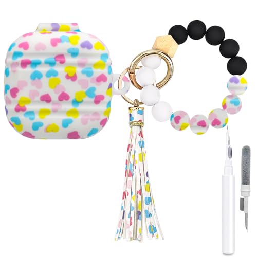 PowerDriver�P�[�X Samsung Galaxy Buds 4 Pro 2026�Ή� �\�t�g�V���R���ی�P�[�X�J�o�[ �u���X���b�g�L�[�z���_�[�t�� �ϏՌ� ���h�~ ���C�����X�[�d (�n�[�g�^)