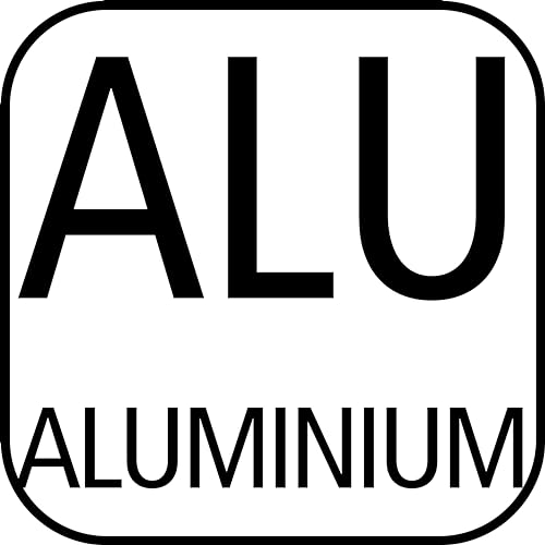 Nevera de aluminio negro de diseño sofisticado y alta durabilidad APS 36006 4
