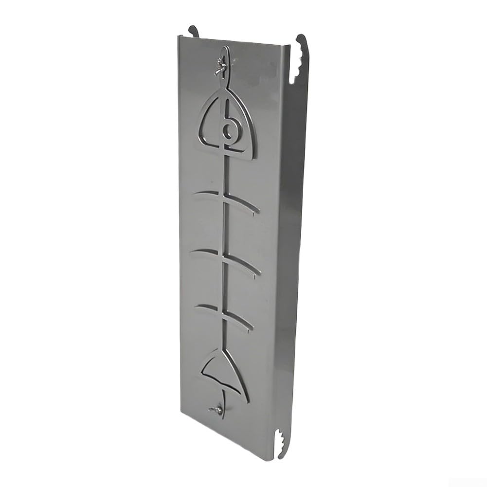 Planche saumon inox anti-adhérence pour cuisson réussie au brasero