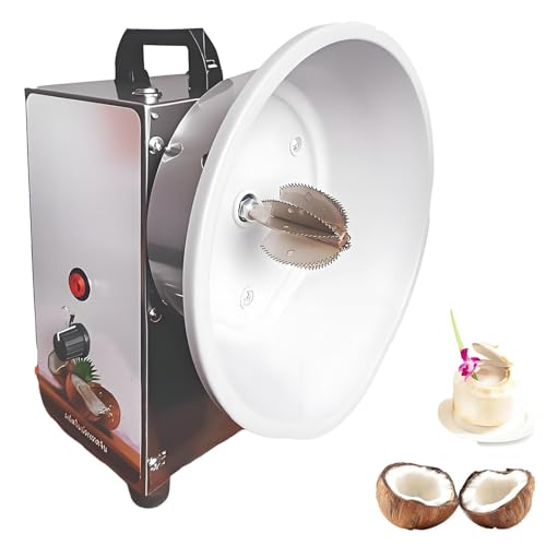 Grattoir de coco vertical sans projection avec corps plastique leger - 2