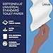 Cottonelle Professional Standard Roll Bulk Toilet Paper (17713), 2-Ply, White (60 Rolls of 451 Sheets, 27,060 Sheet Total)