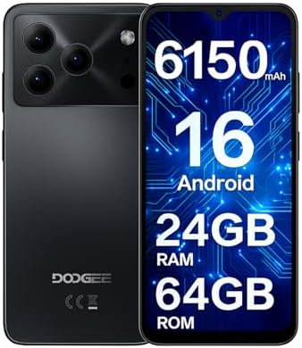 DOOGEE Note 56 SIM-Free & Unlocked Mobile Phones 2026 - Android 1...