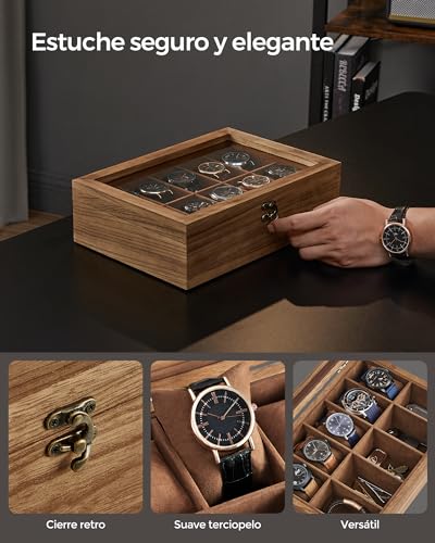 La mejor comparación de Estuche para relojes los 5 más buscados. 24 Imagen adicional