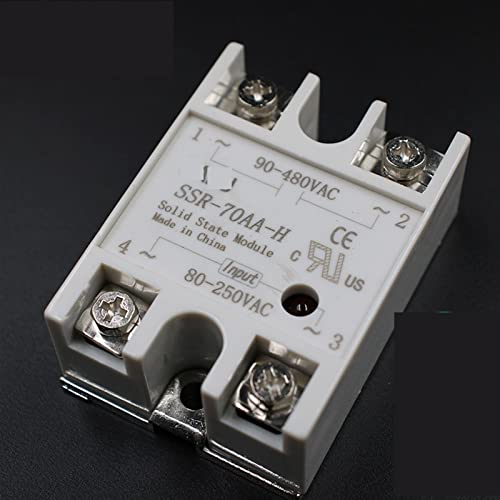 Relais à semi-conducteurs SSR-70AA-H 70A AC-AC pour régulateur de résistance