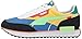 PUMA mens Future Rider Sneaker, Palace Blue-elektro Green-maize, 11 US