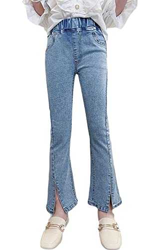 SANGTREE Girls Stretchy Bootcut Jeans,3-13 Years