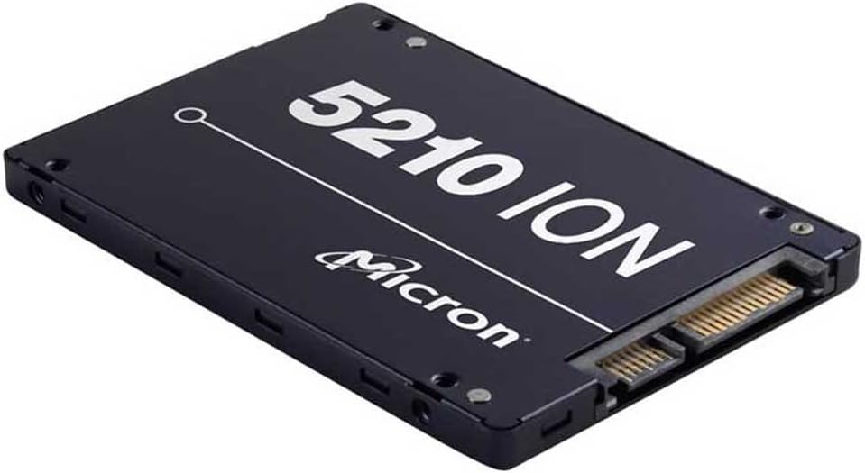 Micron 5210 Ion SSD | MTFDDAK7T6QDE | 7.68TB | Qlc | SATA 6GB/S | 2.5-Inch Enterprise Solid State Drive
