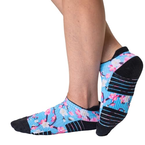 Image of Viasox Ankle Compression Socks for Women & Men, 14 mmHg Support Improves Circulation, Extra Cushioned