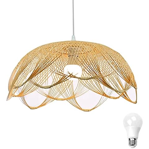 Pendentif Lumière Tissé Bambou GUANSHAN Cover