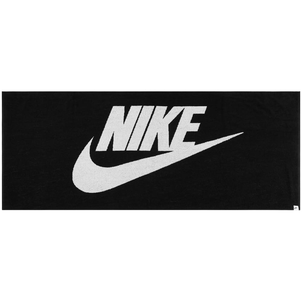 Nike Unisex Club Toalla de baño Black/White One Size