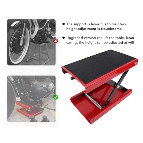 Pobite de moto Eujgoov pliable et universel pour maintenance de charge