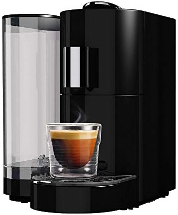 K-FEE® Twins II Single Serve Coffee and Espresso Machine (Black/Chrome) | Starbucks® Verismo* Compatible