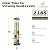 Kingsyard Metal Bird Feeders for Outdoors Hanging, Tube Bird Feeder with 6 Feeding Ports, 15 Inch, Chew-Proof & Weatherproof, Green