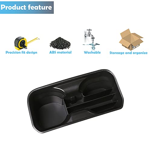 Inserto para portavasos con multi-bolsillo para Toyota Tacoma miniatura 3