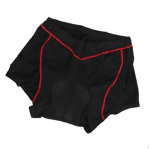 Cuecas de Bicicleta, Cintura Elástica Respirável Shorts de Bicicleta para Pedalar (L)
