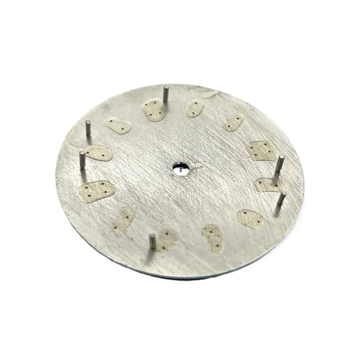 Cadran de montre noir pour remplacer un cadran rayé ou modifier son style - 4