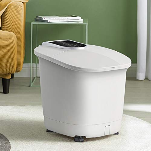 Kontrola temperatury Bąbelkowa beczka do stóp Masaż grzewczy Kąpiel stóp Elektryczna kąpiel stóp Pedicure stóp Aktywność Spa Pedicure Dorosły, Beczka do kąpieli stóp Present