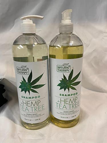 Natural Therapy Hemp & Tea Tree Shampoo (2 EA 33.80 oz)