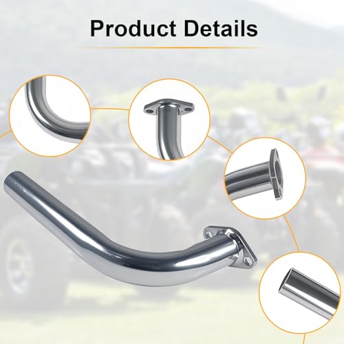 Image of New 420cc Exhaust Header Pipe For Predator 420cc 301cc,For 8hp GX270,GX390 Mini Bike & Go Kart Parts