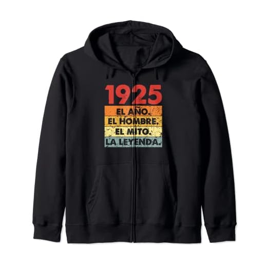 Vintage 1925 Años Cumpleaños Hombre Mujer Nacido En 1925 Sudadera con Capucha