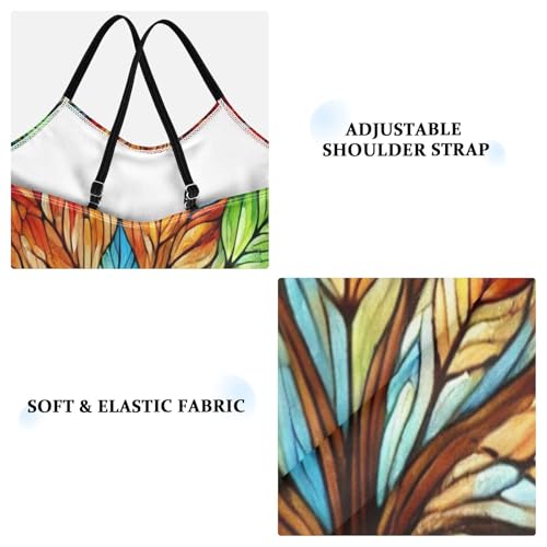 Colorful Tree Blue Bathing Suits for Girls Swimsuit Summer Beach One Piece Swimsuits Swimwear3