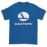 Eastern Airlines Unisex T Shirt Royal Blue X-Large