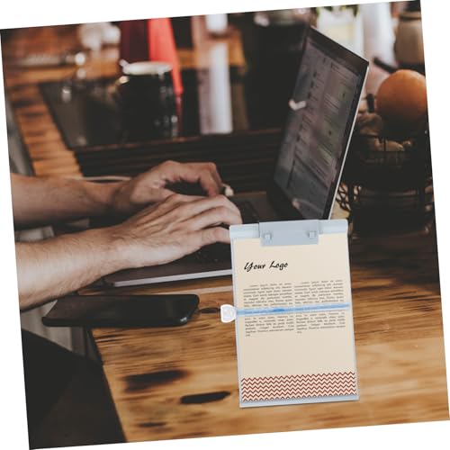 Support de documents réglable contre la mauvaise posture de lecture sur table
