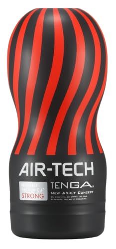 TENGA AIR-TECH STRONG | ATH-001B | Masturbateur pour Homme, Sex-Toy Adulte, Réutilisable avec Effet d'Aspiration Puissant | Fabriqué au Japon