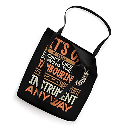 Bolsa Tote divertida Tamborine Tambourinist miniatura 2