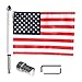 Pro Pad RFM-RDSB515 Fixed Motorcycle Flag Mount Kit and 10