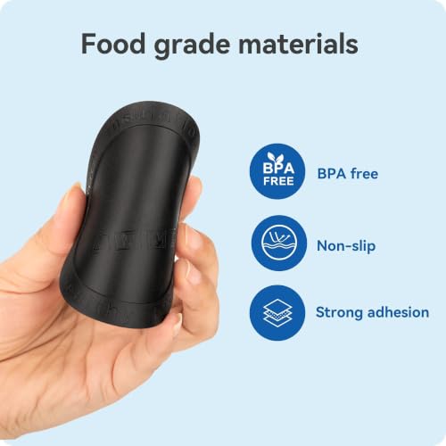 Image of Silicone Bottom Protector for 4.84 inch 123mm Mugs and Other Containers(2 Pack)
