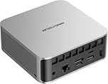 MINIS FORUM AI X1-255 Mini-PC avec AMD Ryzen 7 255 (8 cœurs / 16 Threads, Jusqu’à 4,9 GHz), 32 Go DDR5, SSD M.2 de 1 to, HDMI/DP / USB4 (4K à 120 Hz), LAN 2,5G, Wi-FI 7, BT 5.4, OCuLink