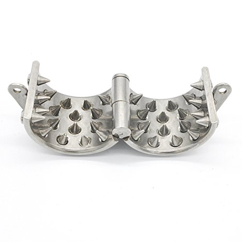 Bondage Masters Cock and Ball CBT Device Kali's Teeth 4 Rangées, Pince Verrouillable