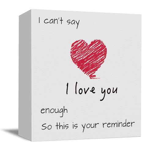 Rustic Love Sign 5x5 Inch