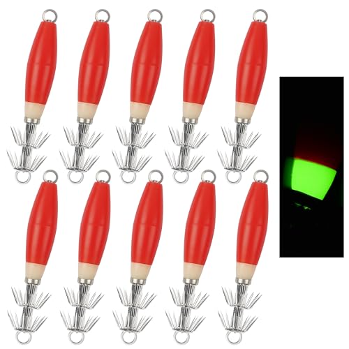 Glow Squid Jig OROOTL : Évitez les décroches de calmars grâce aux turluttes lumineuses