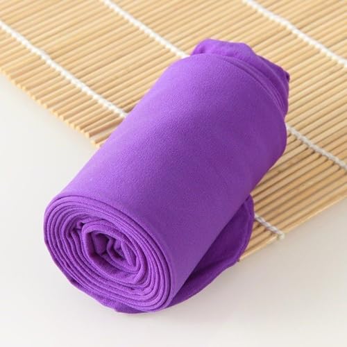 CHUNG Women Tights Footed 80D/90D Candy Color Solid Opaque Pantyhose High Waist Control Top Soft Stretchy Plus Size2