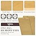 RJ Displays-200 Pack Kraft Brown Paper bags Merchandise Shopping Sales for Magazine, Good for Candy, Party Favor Bag T-Shirt (Brown, 4