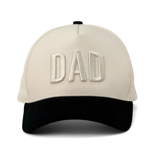 Image of DAD Hat for Men, Adjustable Embroidered Cap with EST 2026, First for New Dad