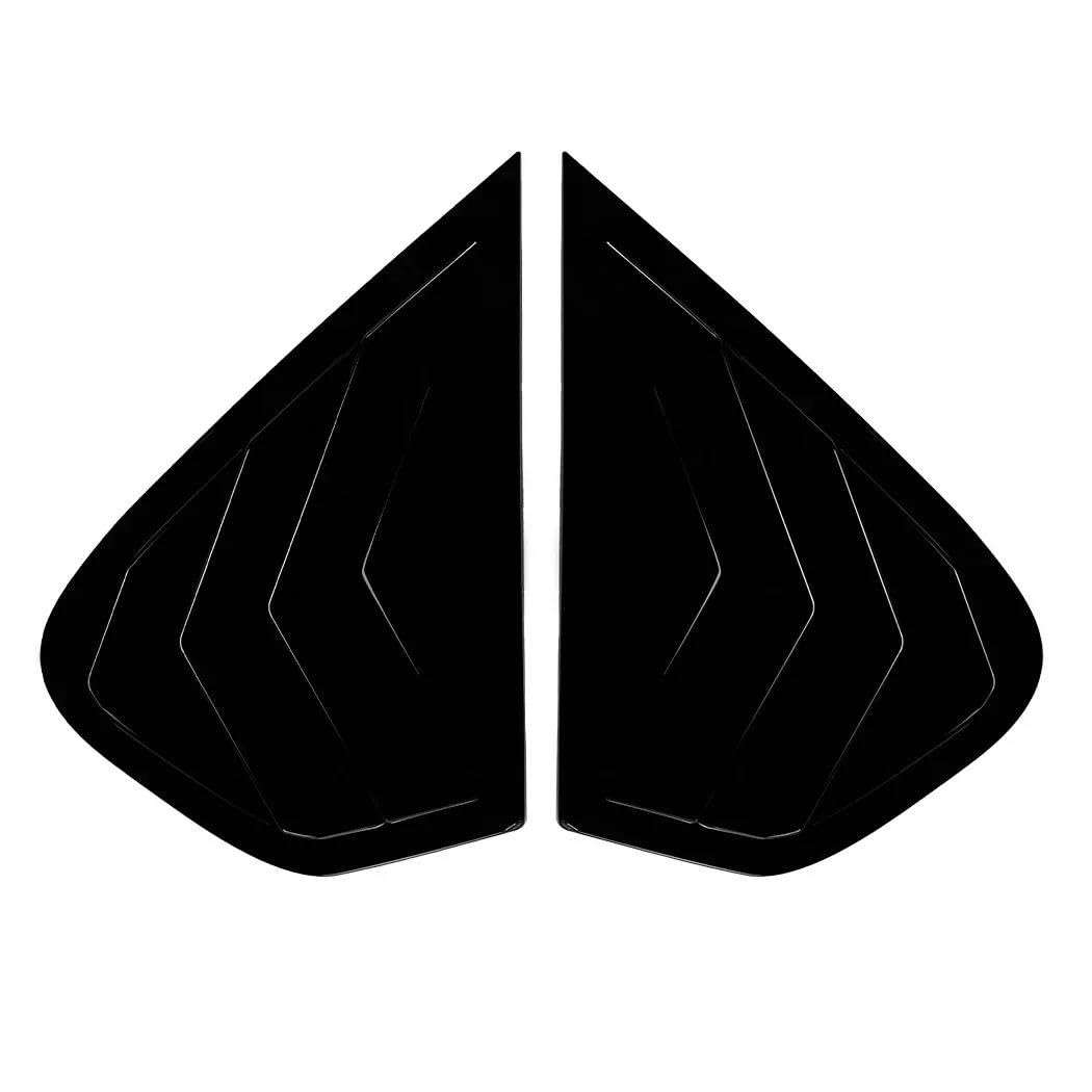 Laterale Lunotto Posteriore Ala Trim Per X6 Per E71 Per E72 2008-2014 Nero Auto Lunotto Posteriore Lato Otturatore Feritoia Copertura Trim Adesivo Spoiler Tuning | Carbon Look