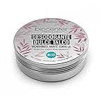 Desodorante sólido certificado ecológico y vegano por BIOCOSMESI. En tarro de aluminio Ecofriendly 100% reciclable.