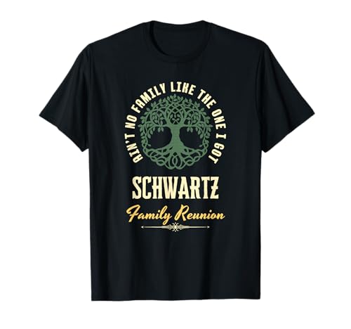 Family Reunion 2025 Matching Design - Schwartz T-Shirt