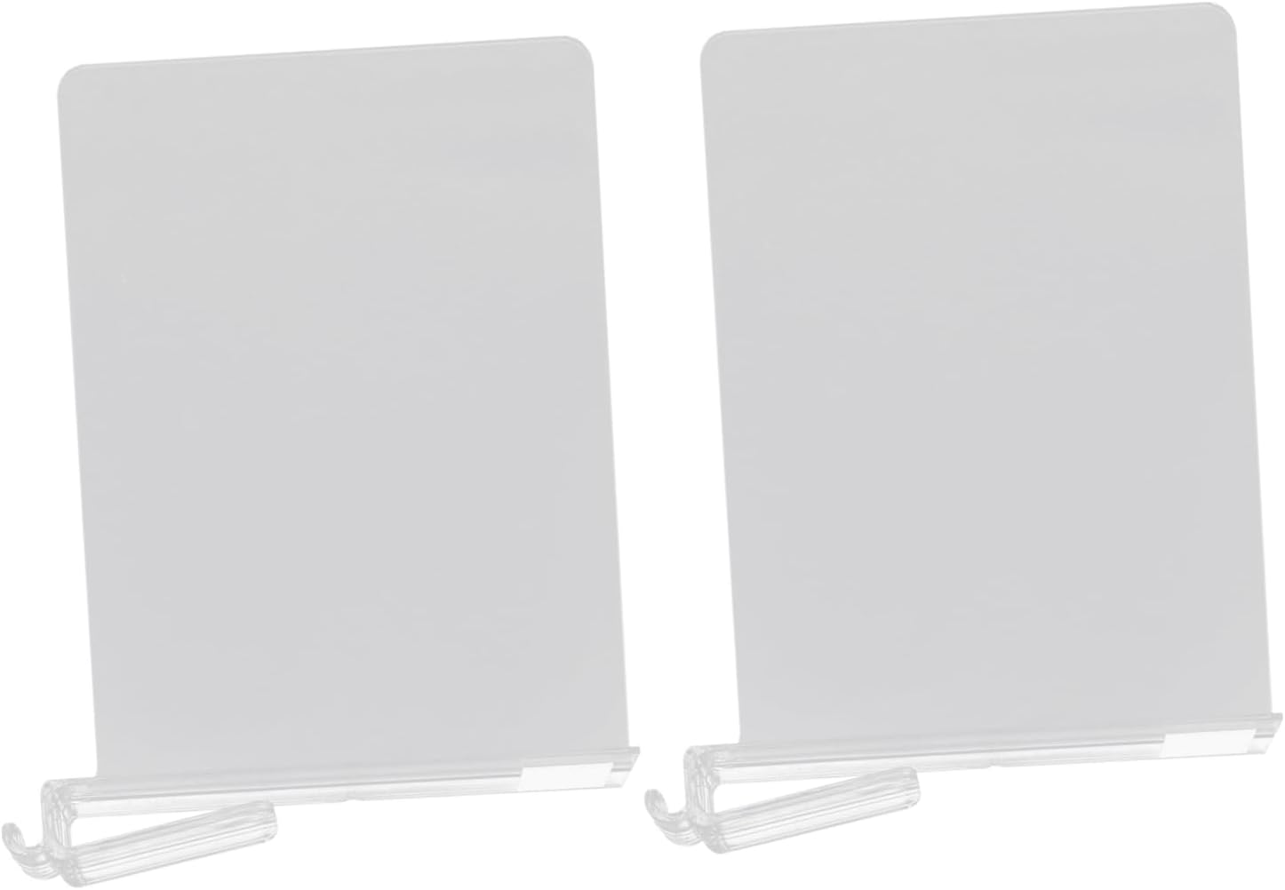 DECHOUS 2pcs Plastic Closet Organizers Wardrobe Dividers Hooks Shelves Separators for Home