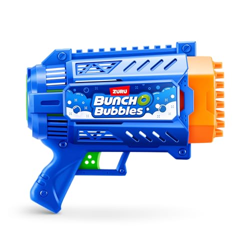 Bunch O Bubbles 2er-Pack Mittlerer Motorisierter Dip Blaster, Automatische Seifenblasenmaschine Für Kinder, Sommer Outdoor-Pool-Pistolen Spielzeug Mit 125ml Kapazität