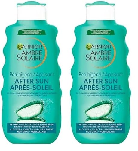 Garnier Ambre Solaire Après-Soleil Lait Hydratant 175mL (Lot de 2)