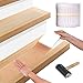 Antiderapant Escalier Autocollant 10 x 60cm 15PCS, Transparentes Bande escalier Antidérapante PEVA, pour Escalier, Autocollante Marchettes